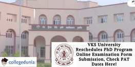 VKSU Reschedules PhD Entrance Exam Dates